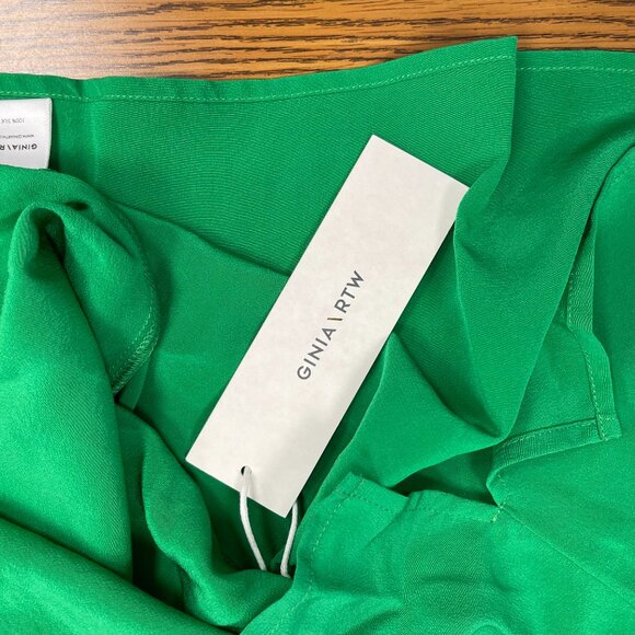 Ginia RTW 100% Silk Camisole, Kelly Green - NWT - Picture 5 of 6